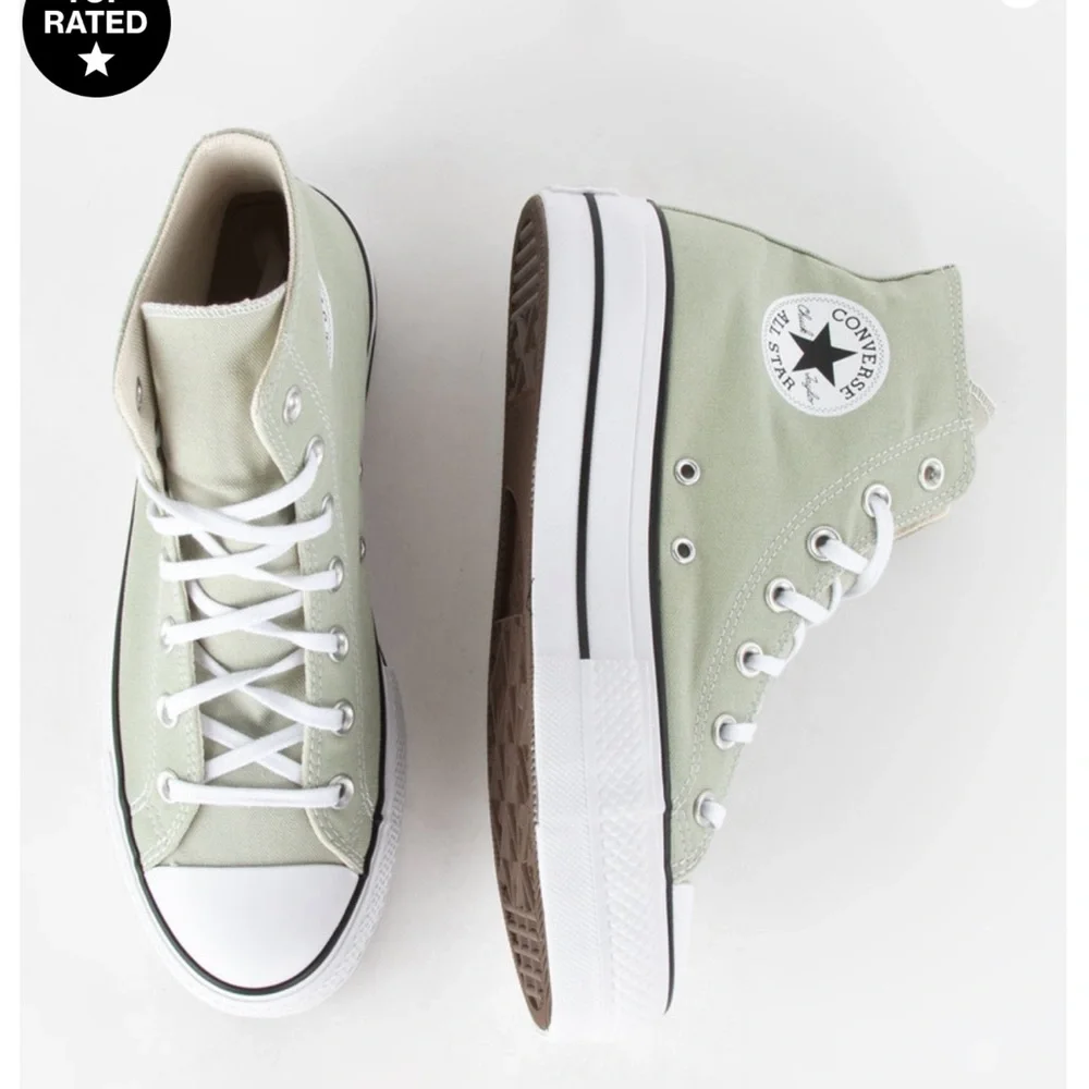 Converse Chuck Taylor All Star Lift Platform High Top Womens 6.5 Mint